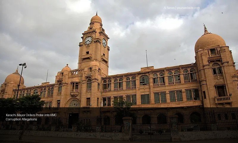 Karachi Mayor Orders Probe into KMC Corruption Allegations
