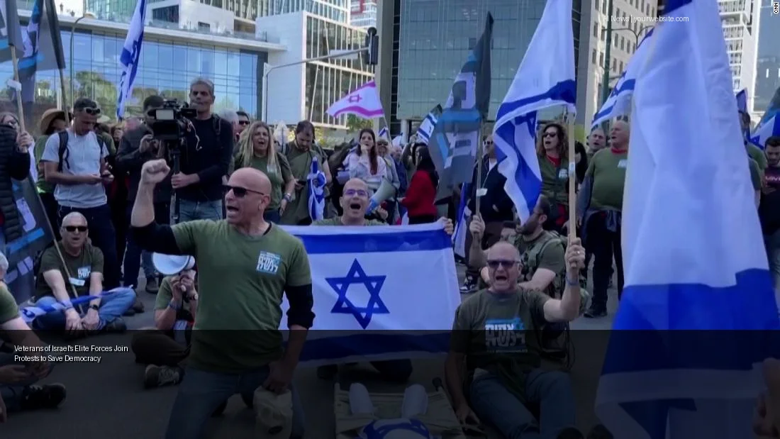 Veterans of Israel’s Elite Forces Join Protests to Save Democracy