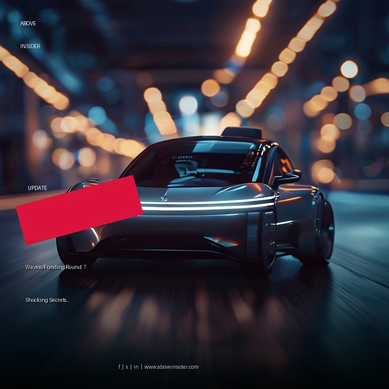 Waymo Funding Round: 7 Shocking Secrets…
