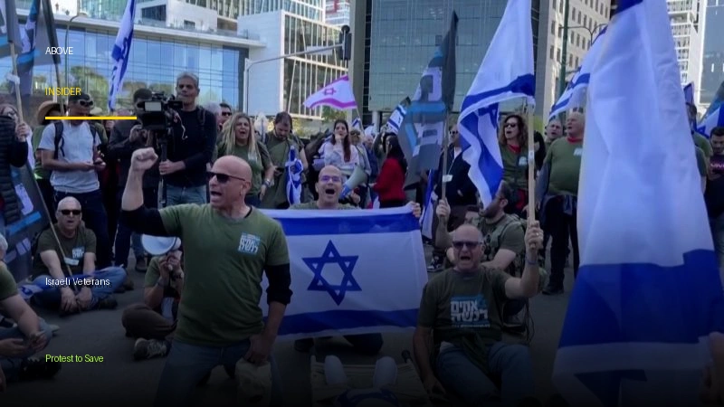 Israeli Veterans: 15,000+ Take to the Streets to Save Democracy