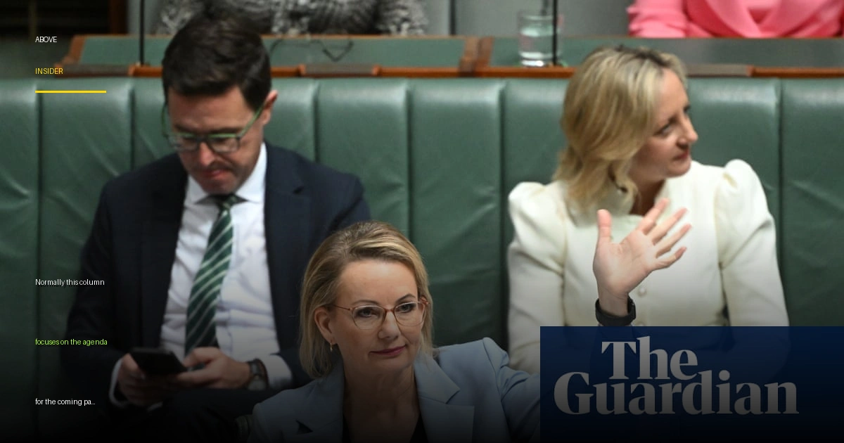 Normally this column focuses on the agenda for the coming pa…