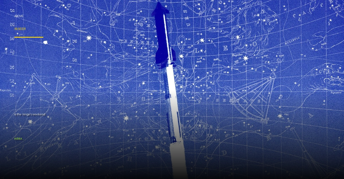 is the Verge’s weekend editor…