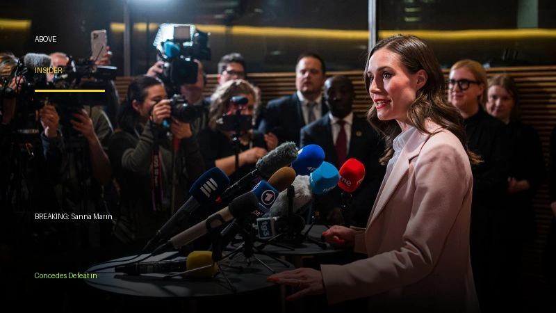 Sanna Marin: # Finland’s Youngest PM Loses Mandate in Shocking Election Upset